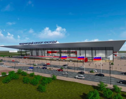 Развитие аэропорта Краснодар, включая строительство аэровокзала и объектов аэропортовой инфраструктуры